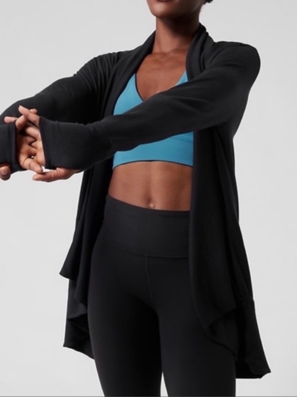 Athleta Pranyama Wrap Cardigan - 1X